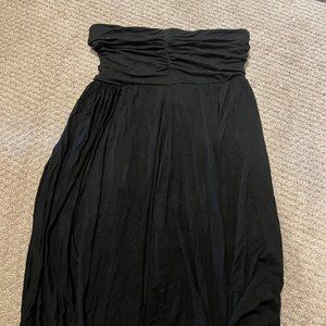 black cotton soma dress